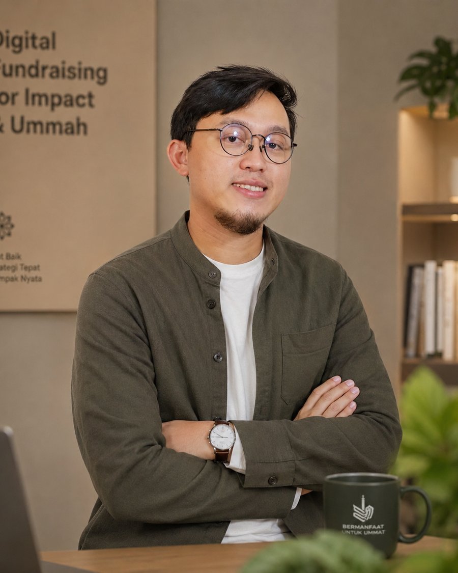 Foto Aceng Ali, Digital Fundraising Specialist
